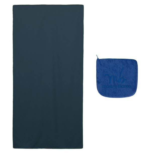 Telo in microfibra 90x170 cm con pochette in microspugna