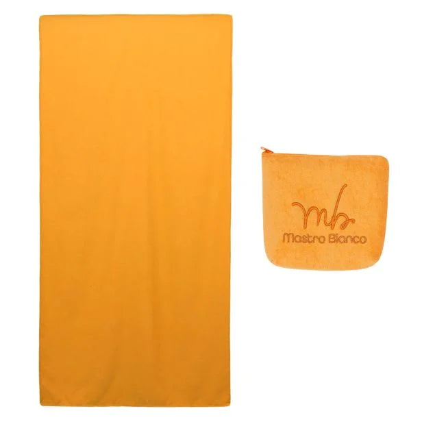 Telo in microfibra 90x170 cm con pochette in microspugna