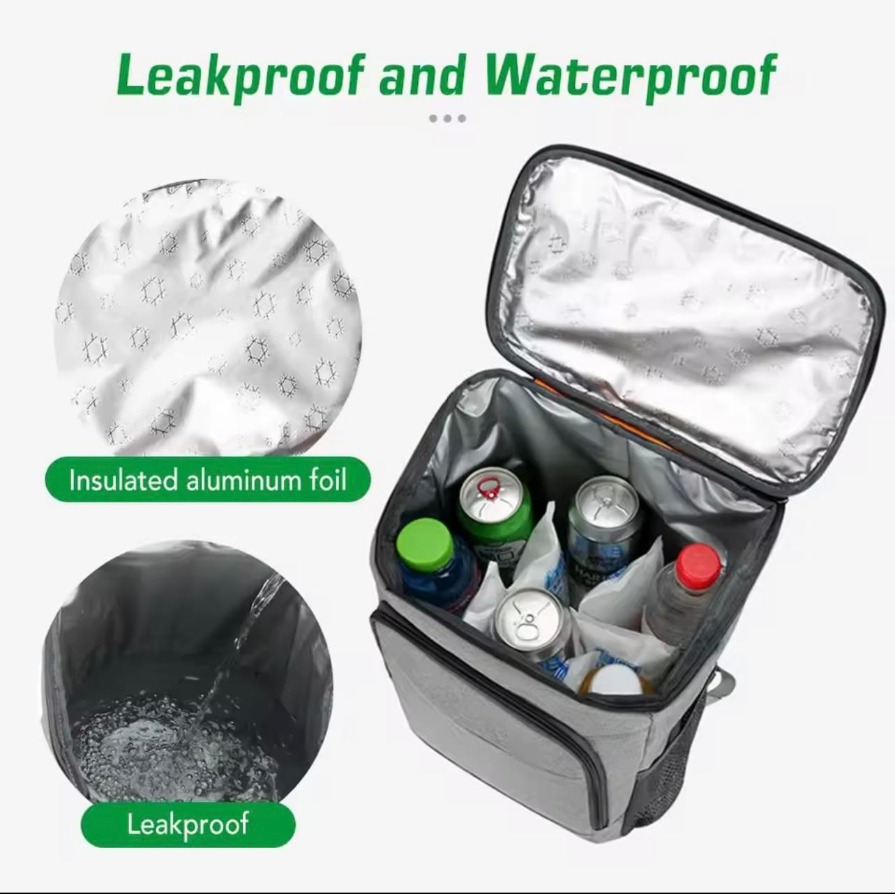 Zaini da uomo Borsa termica portatile impermeabile Borsa termica impermeabile durevole IceCase da campeggio Zaini da picnic Icebox Mochilas Bolsa