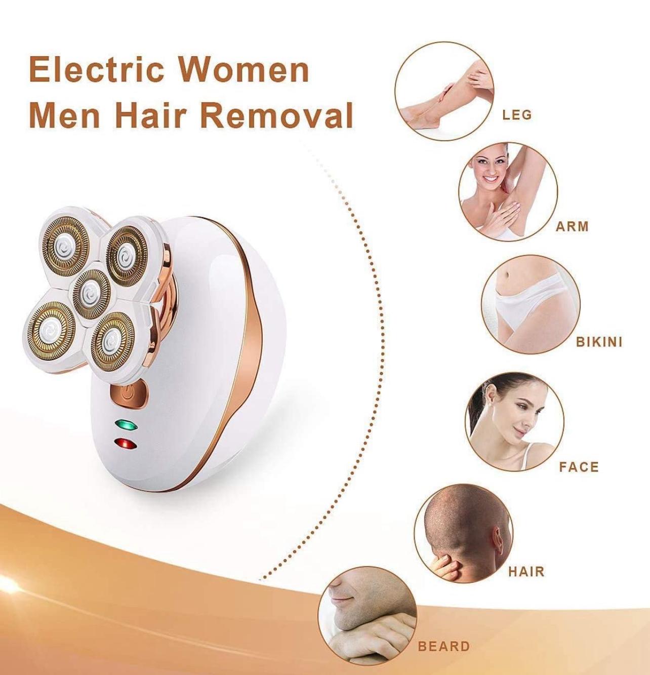 Epilatore rasoio elettrico femminile