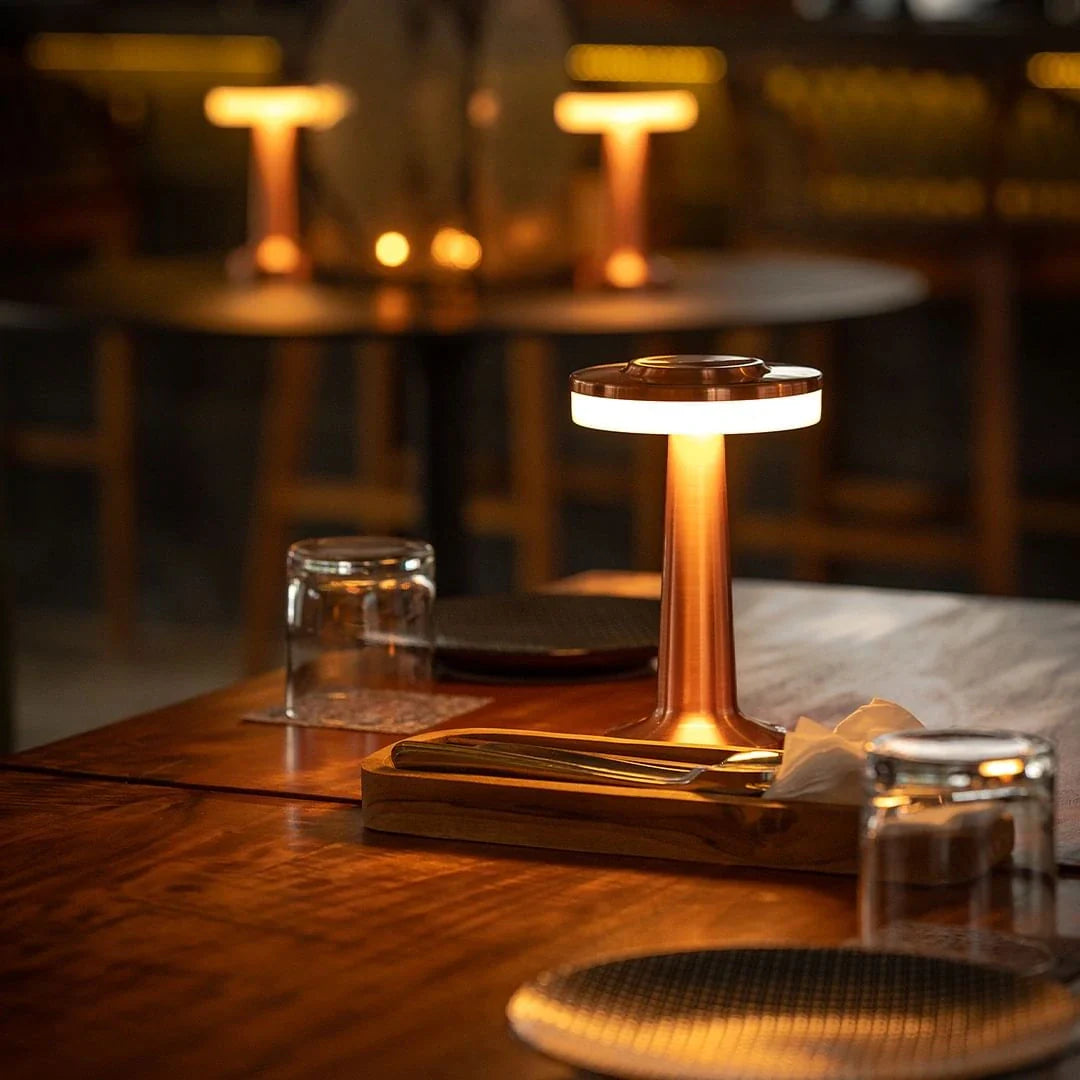 Lampada da tavolo bar retrò