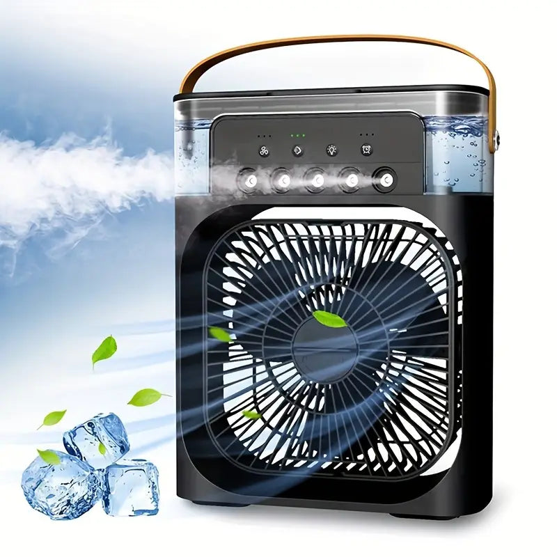 Ventilatore con USB Power, Umidistato Regolabile, Aroma Diffuser