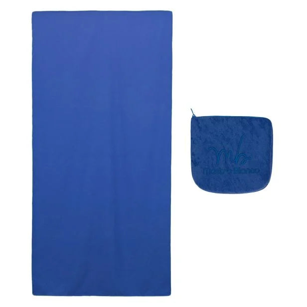 Telo in microfibra 90x170 cm con pochette in microspugna