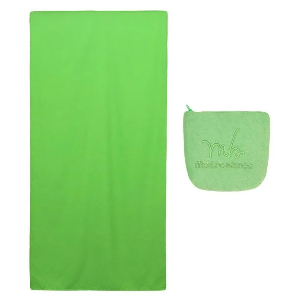 Telo in microfibra 90x170 cm con pochette in microspugna