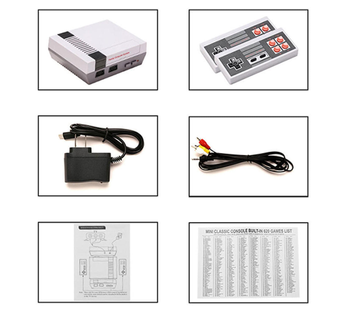 MINI CONSOLE RETRO CLASSIC PER NES CON CONTROLLER