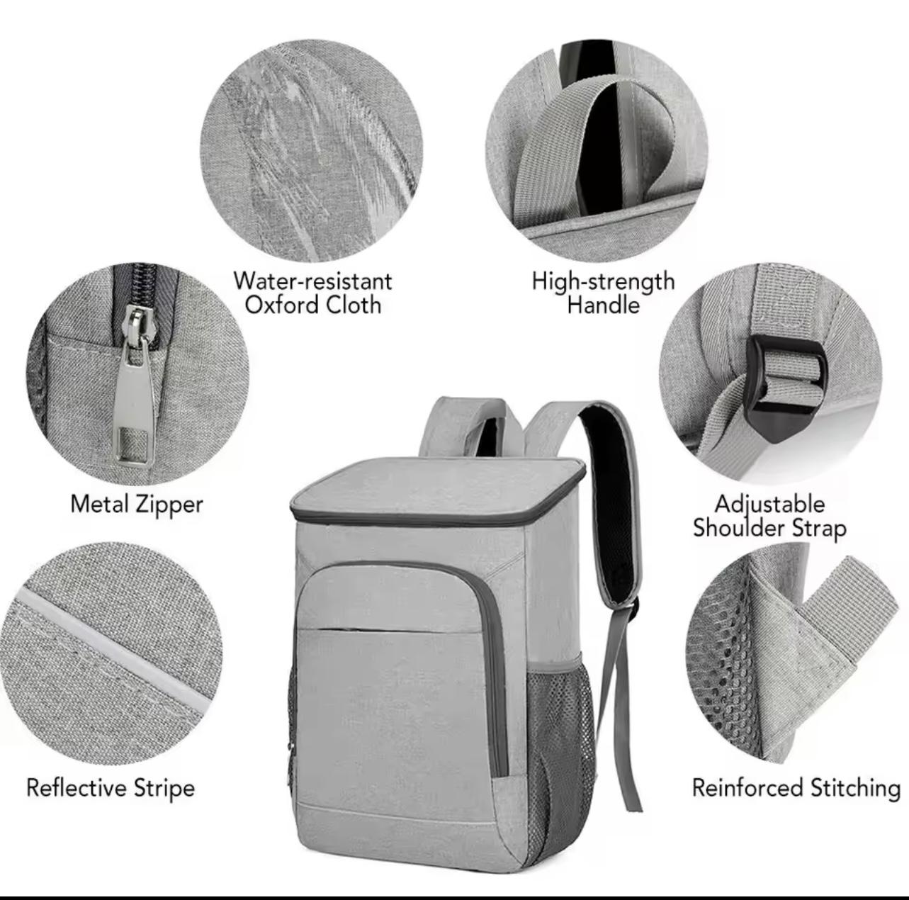 Zaini da uomo Borsa termica portatile impermeabile Borsa termica impermeabile durevole IceCase da campeggio Zaini da picnic Icebox Mochilas Bolsa