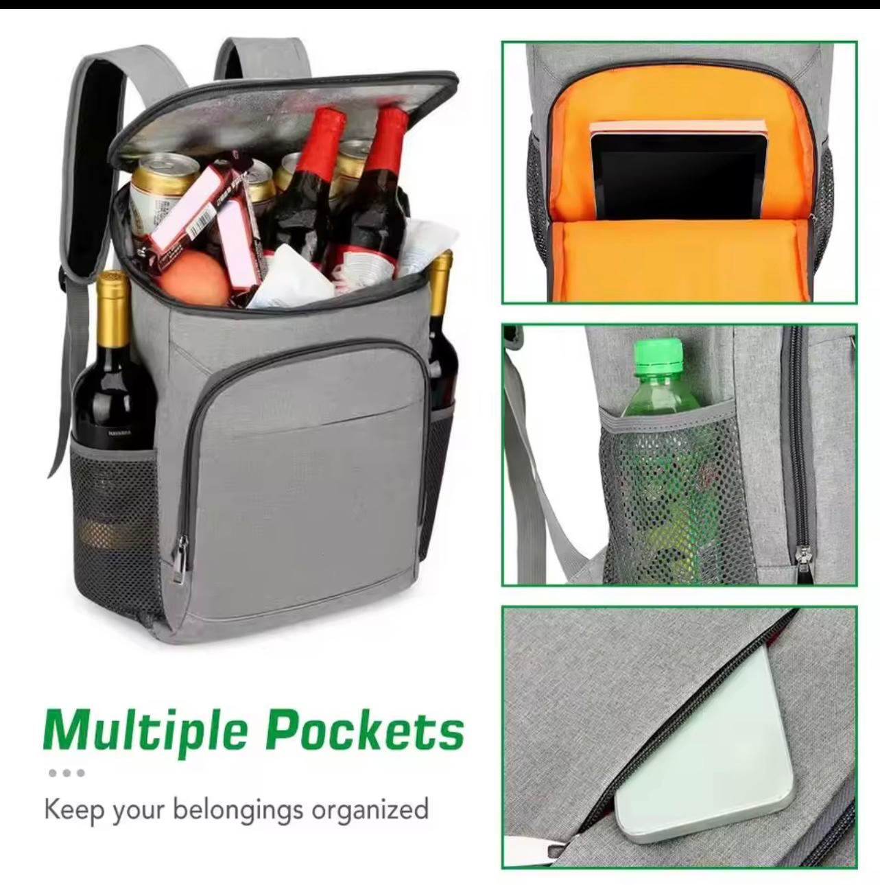 Zaini da uomo Borsa termica portatile impermeabile Borsa termica impermeabile durevole IceCase da campeggio Zaini da picnic Icebox Mochilas Bolsa